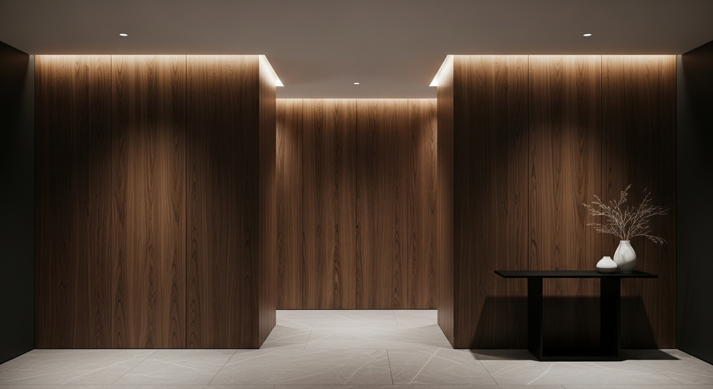 Palm Beach Estate — architectural wall panel installation by .STUDIO